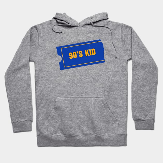 90's Kid - Blockbuster video logo Hoodie by BodinStreet